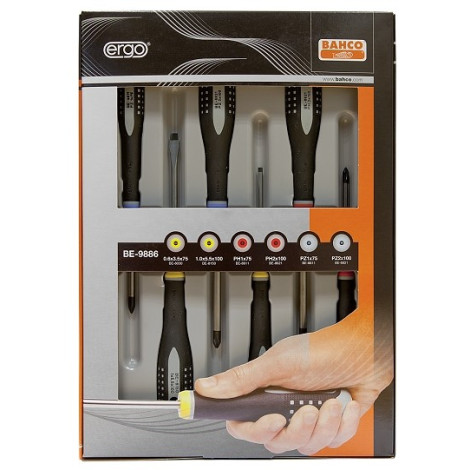 BH-BE-9886 Набор отверток ERGO™ BE-9886 BAHCO