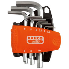 BH-BE-9878 Наборы никелированных шестигранников метрических размеров BE-9878 BAHCO BH-BE-9878 Наборы никелированных шестигранников метрических размеров BE-9878 BAHCO