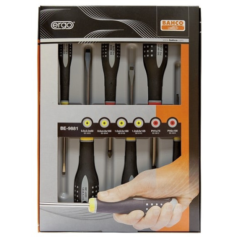 BH-BE-9881 Набор отверток ERGO™ BE-9881 BAHCO